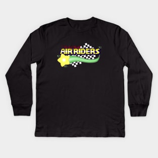 Checker Knight Air Riders Kids Long Sleeve T-Shirt